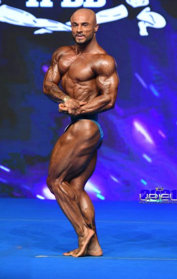 Gabriel Tkalčić, osvajač srebrne medalje u juniorskoj konkurenciji na međunarodnom natjecanju “Arnold Classic Europe” u Sevilli.